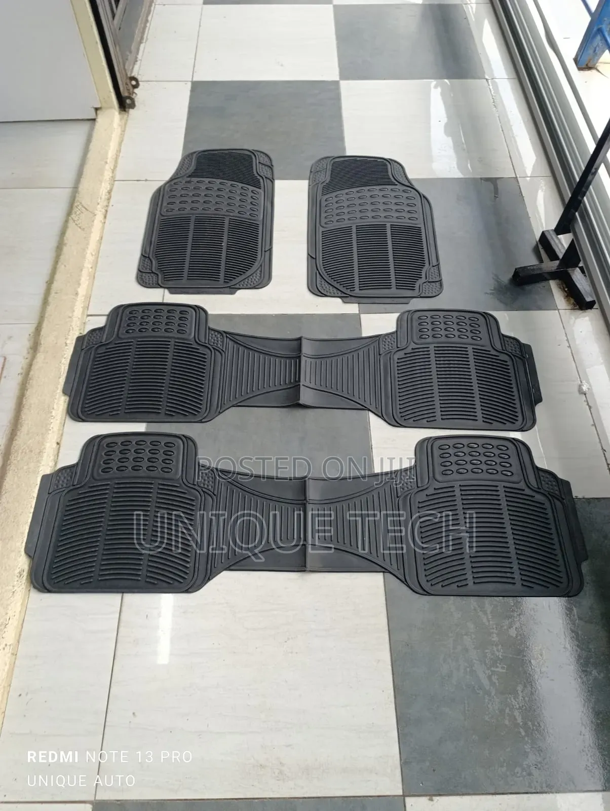 Luxury Rubber Mats for 7-Passenger Cars – Perfect Fit