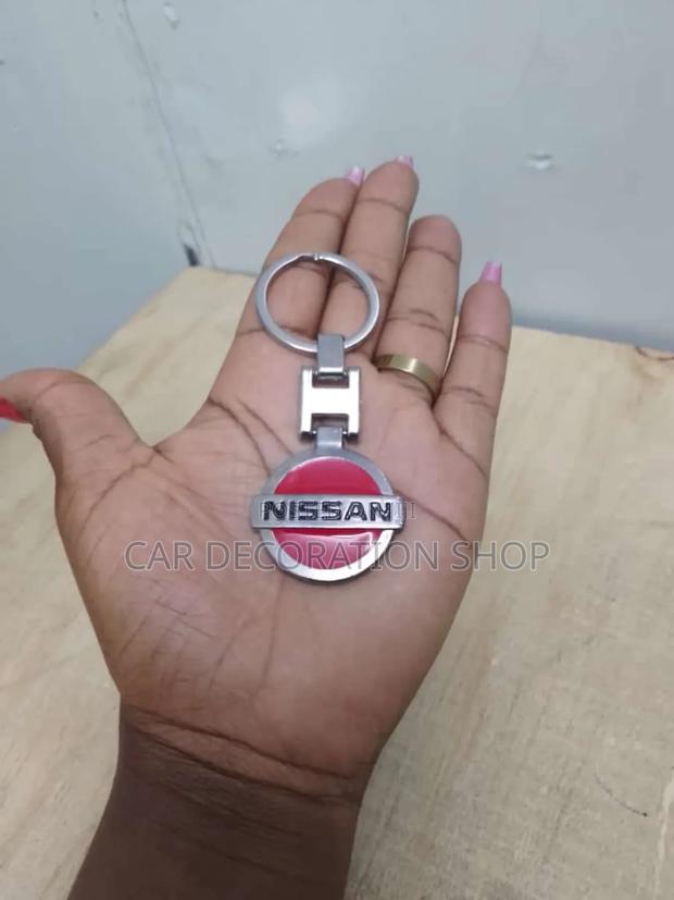 Nissan in Red Keyholder - main view
