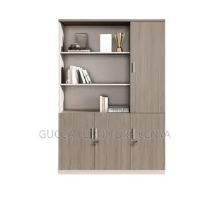 Cabinets:3-Door Cocoa Lumber Office Storage Cabinet
