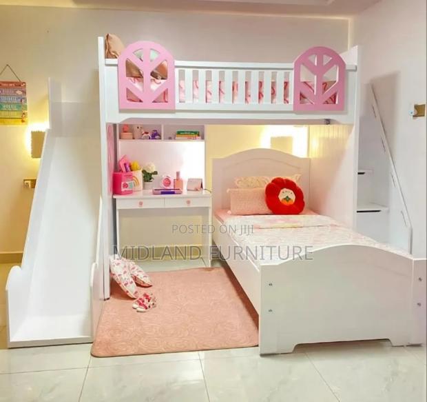 Kids Bunk Bed With Slide - thumbnail 3