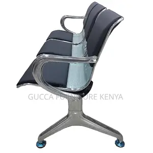 Benches:3-Seater Semi Padded Waiting Area Chair