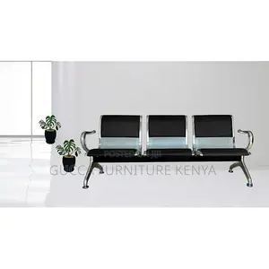 Benches:3-Seater Semi Padded Waiting Area Chair