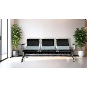 Benches:3-Seater Semi Padded Waiting Area Chair