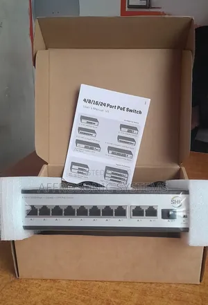 SHK- 8PFE2GE1GF 8 Port Network Switch (Poe)