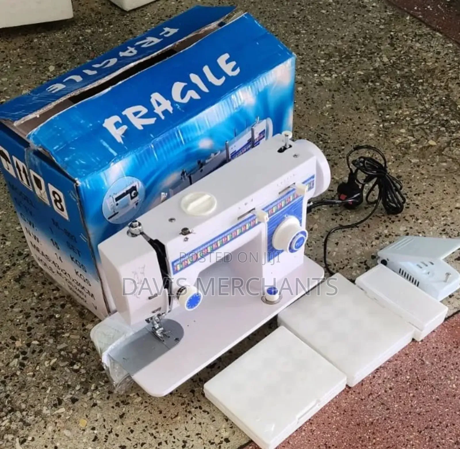 Electric Embroidery Machine With Accessories