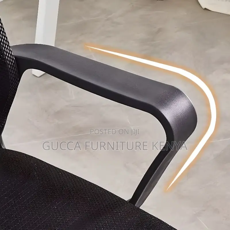 Office Chairs:Ergonomic Midnight Black Highback Office Chair