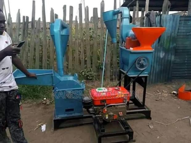 Combined Maize Poshomill Diesel Powered