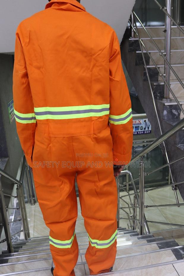 Industrial Reflective Overall-orange - thumbnail 3