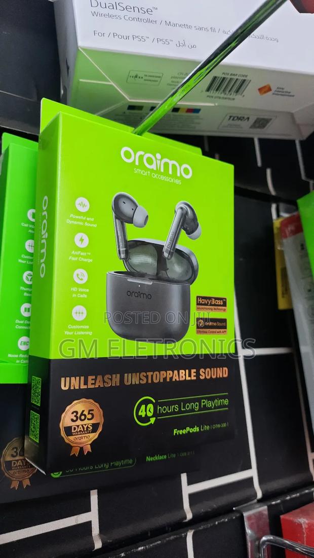 Oraimo Freepods-lite(Black) Available. - thumbnail 2