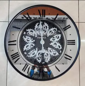 Real Moving Gears Antique, Vintage Wall Clock Vintage Clock