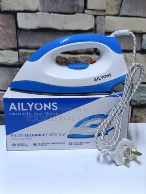 Ailyons Hd-198a Electric Dry Iron Box White Blue