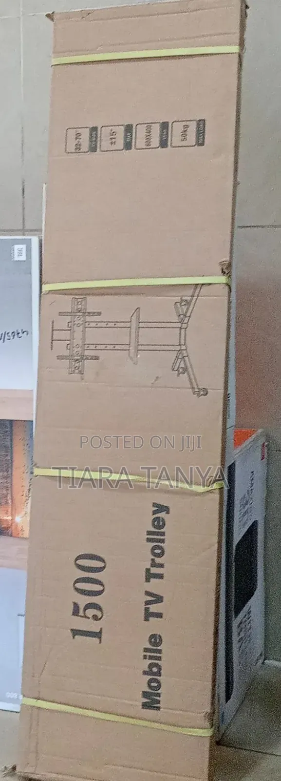 Mobile Tv Trolley Stand