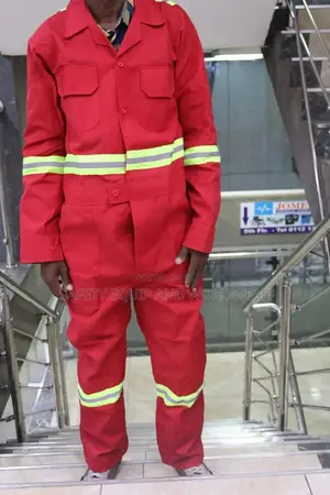 Red Reflective Overall