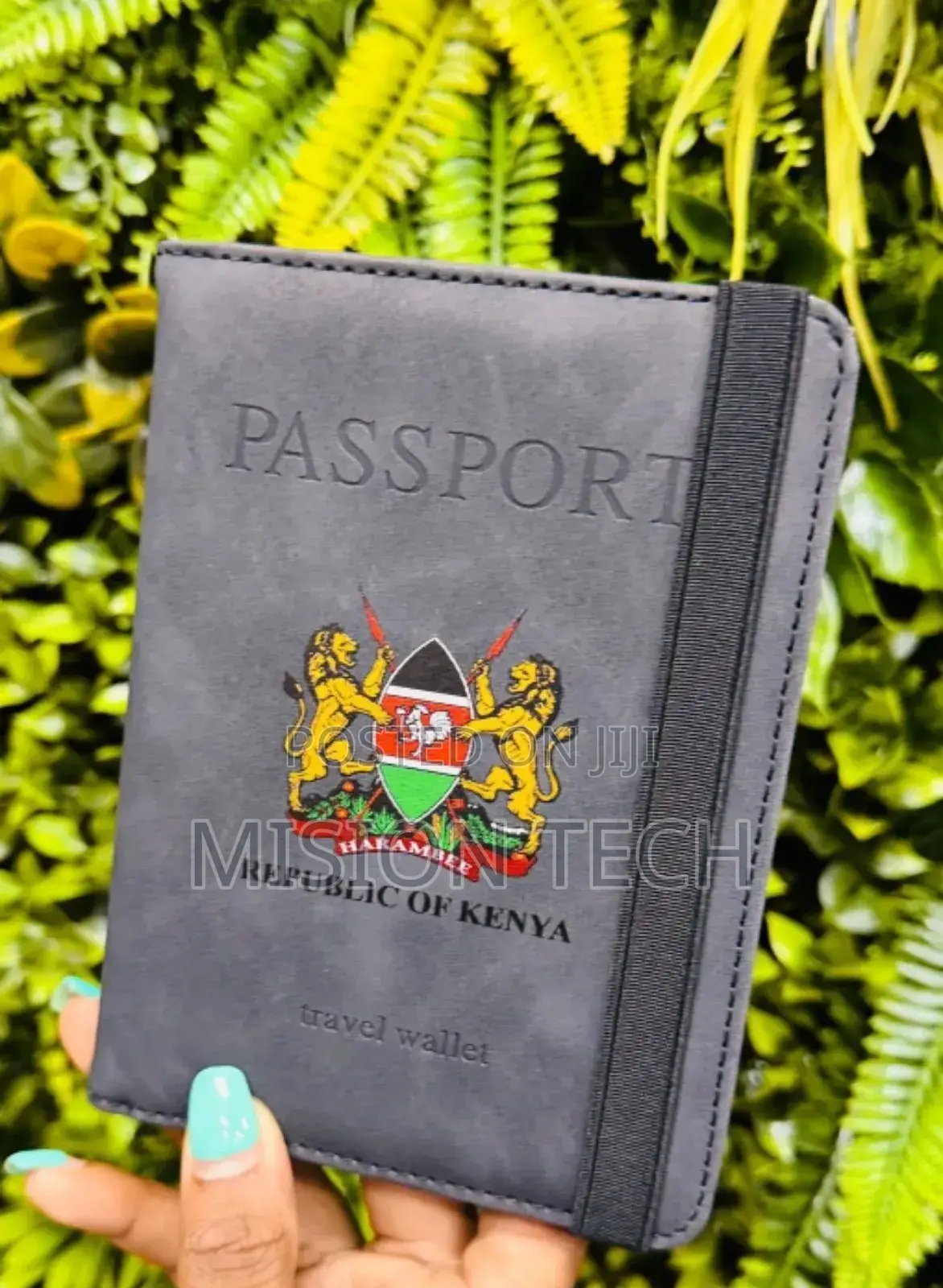 Small Fashion Casual Travel Passport Case Holder