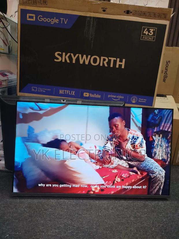 Skyworth 43′′ 43e5500g Google Frameless Tv - thumbnail 2