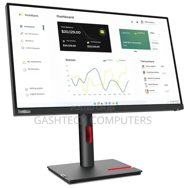 Lenovo Thinkvision P24h-30 QHD Monitor