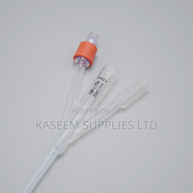 Pure Silicone Urethral Catheter (3-Way) - main view