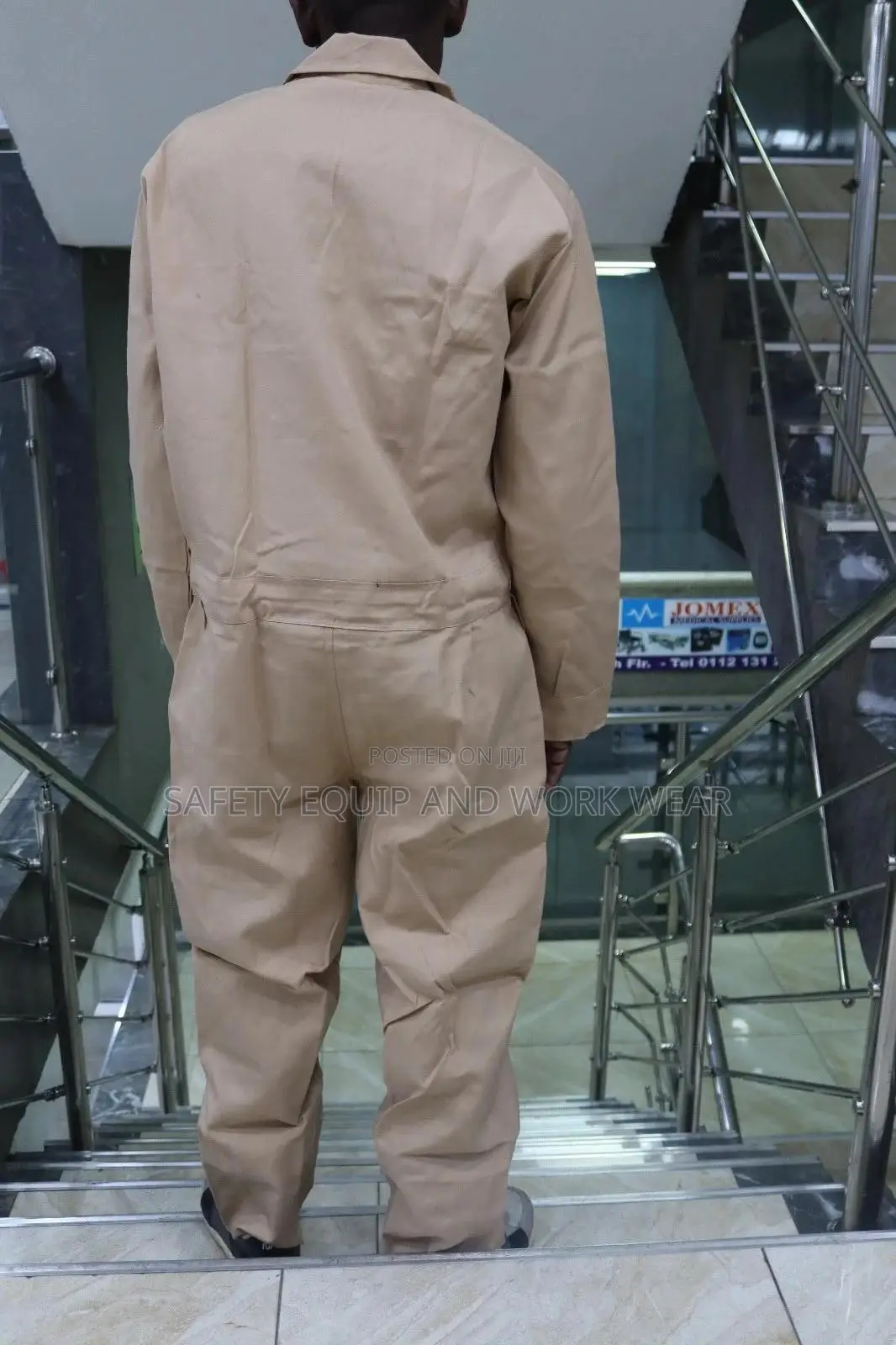 Beige Reflective Overall For Sale