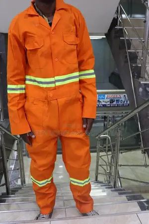 Reflective Breathable Orange Overall