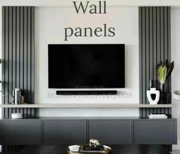 Eco-Friendly Modern Fluted Wall Panels