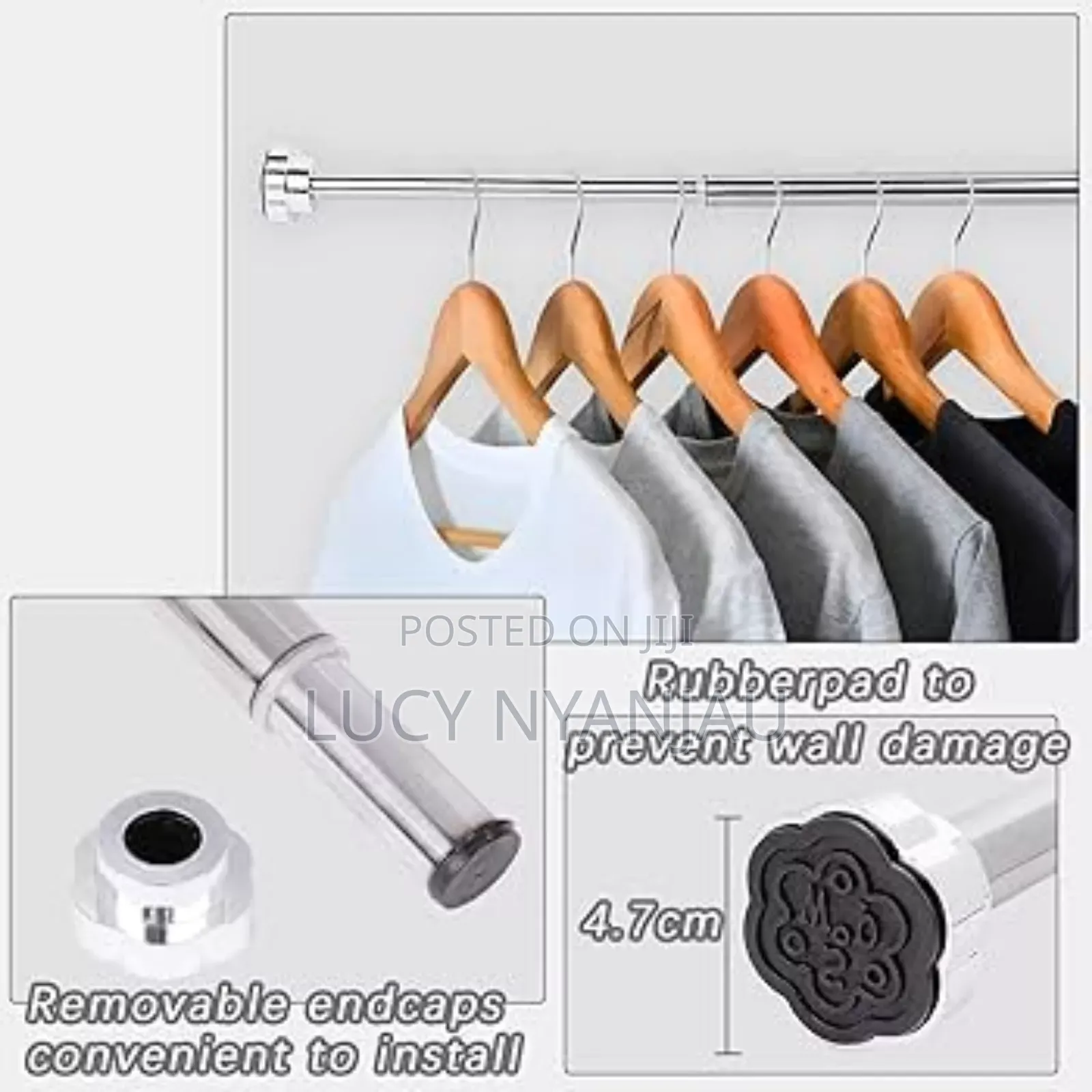 (90-160cm) Multipurpose Extendable Telescopic Rod