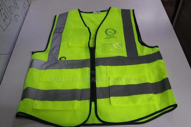 Executive Reflector Vest-branded Light Green - main view