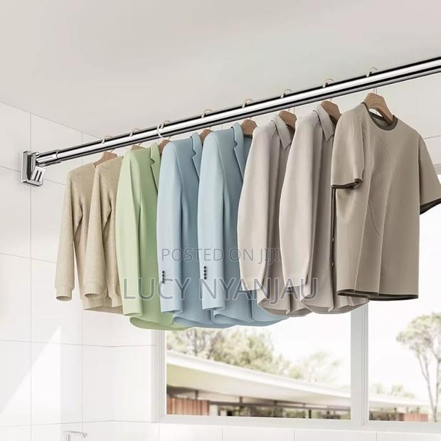 Multipurpose Extendable Telescopic Rod. 160-300cm - main view