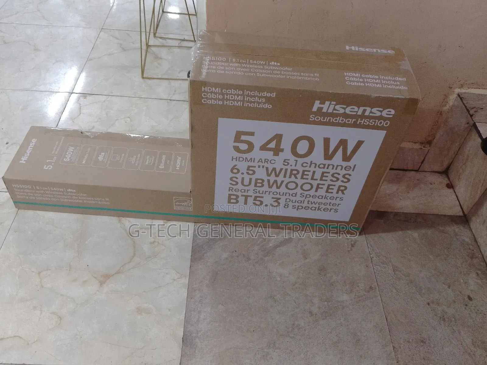 Soundbar! Hisense Hs5100 6.5" Soundbar System-540w