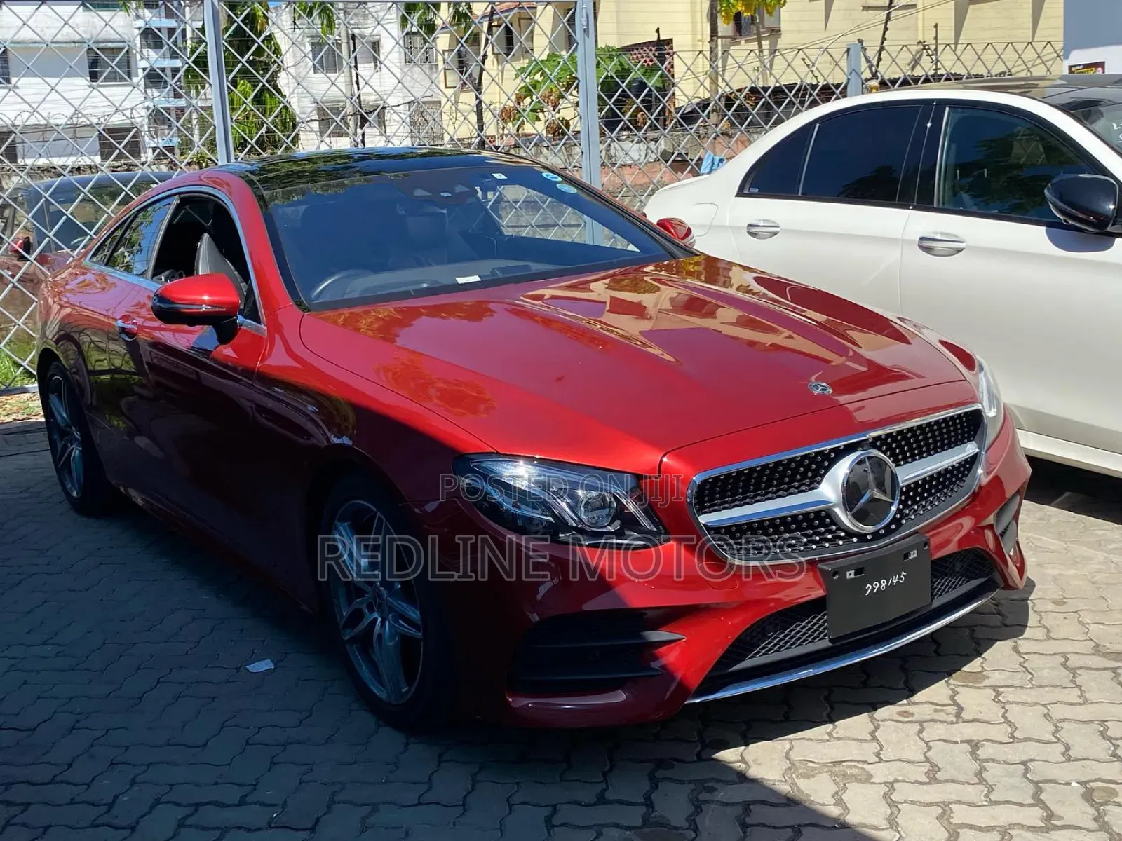 Mercedes-Benz E200 2018 Red