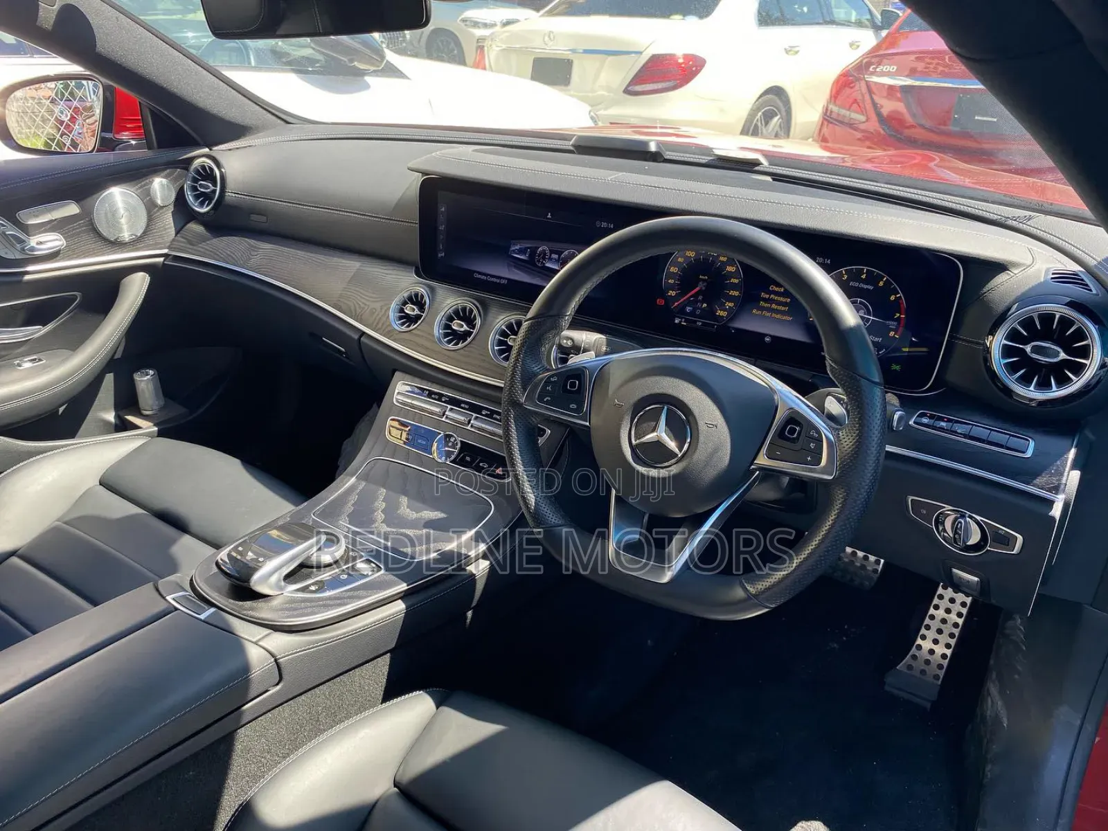 Mercedes-Benz E200 2018 Red