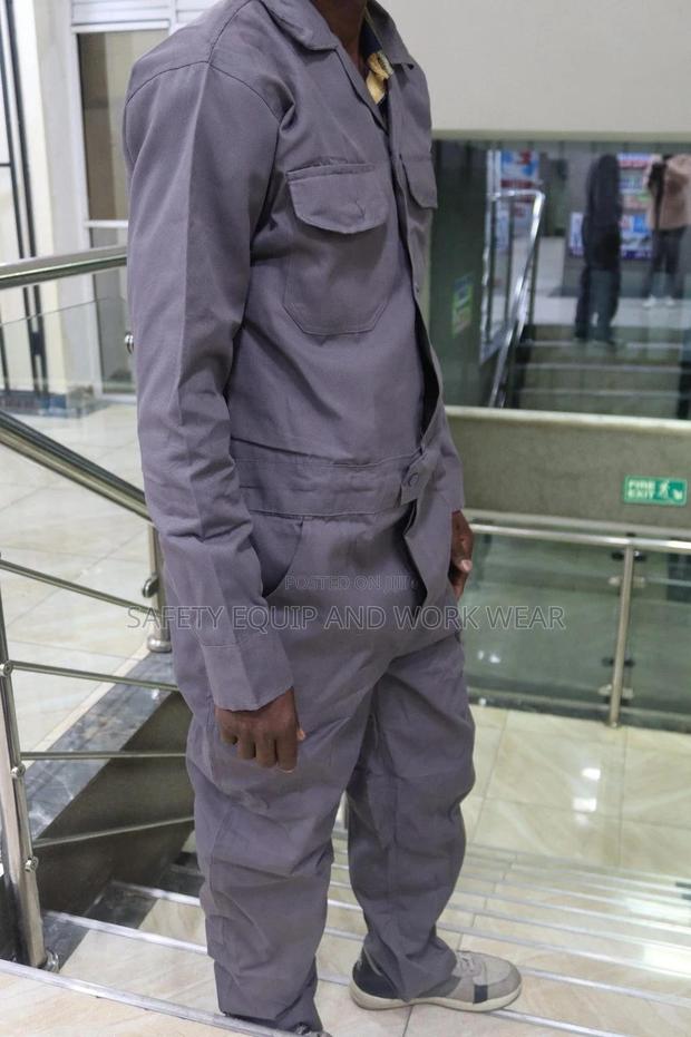 Overall Unisex Grey - main view