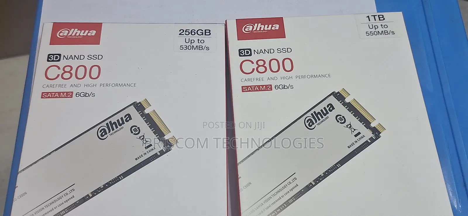 Dahua SATA M.2 Double Notch 128gb, 256gb, 512gb, 1TBSSD