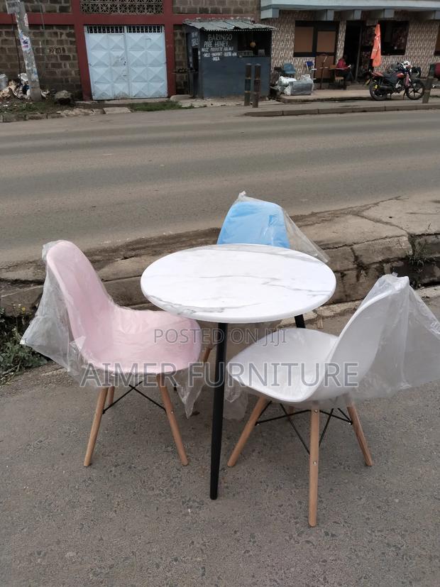 Wooden Outdoor Table and Chairs
