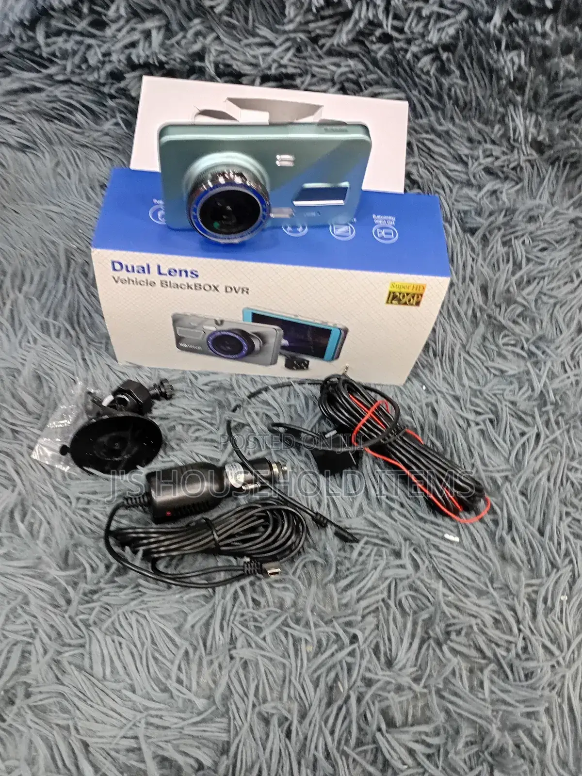 Dash Cam Dual Lens Touch
