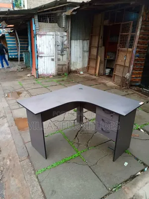 Grey L Shaped Desk