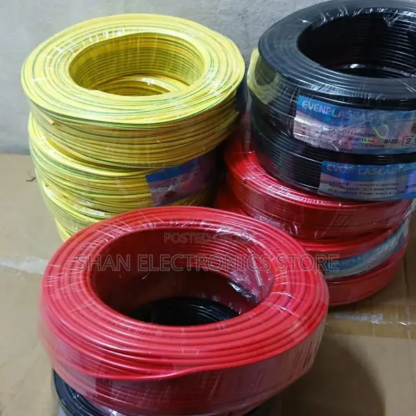 Outstanding. 2.5mm Single Core Wiring Cable-Black