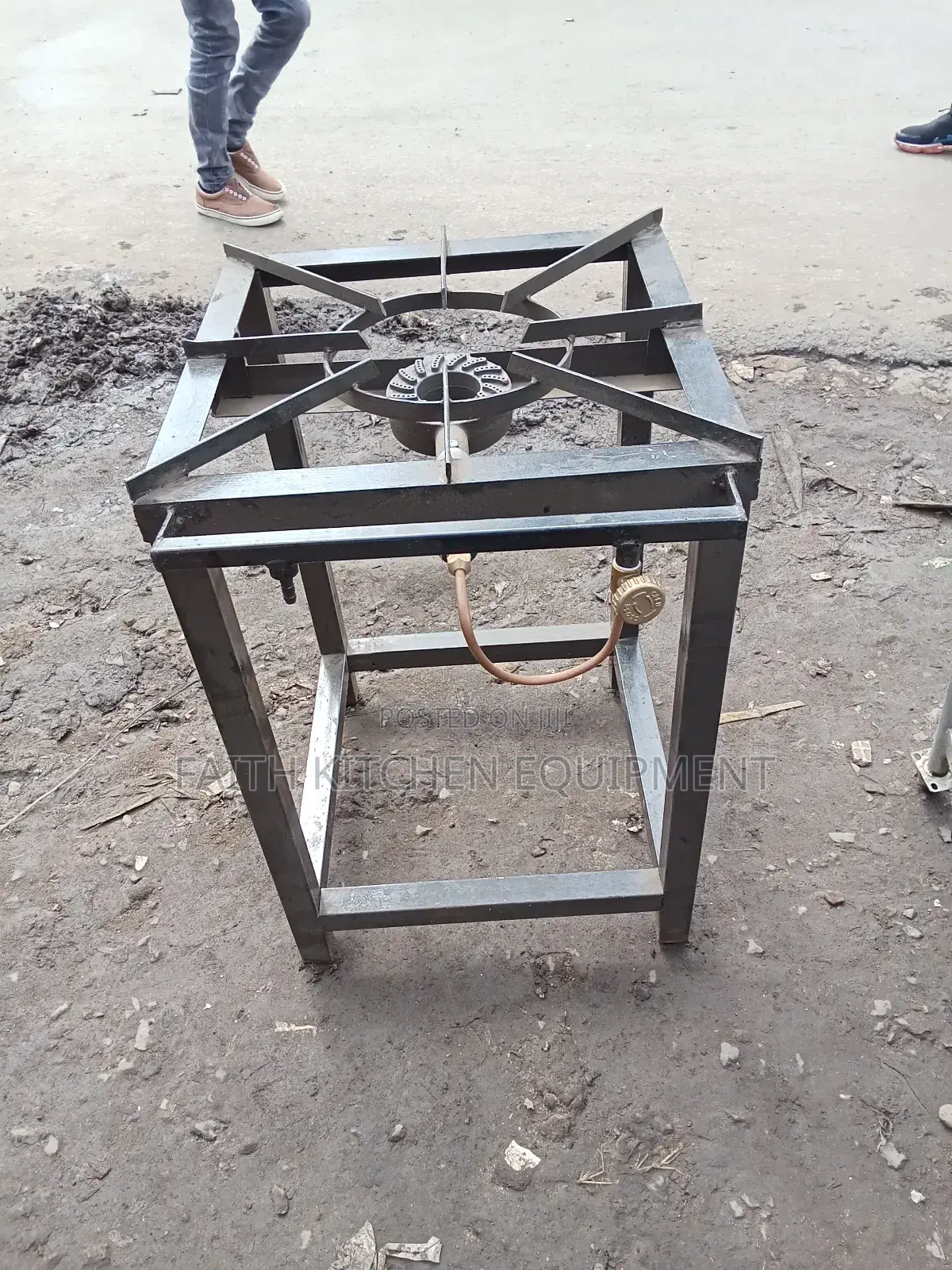 Single Burner High Pressure