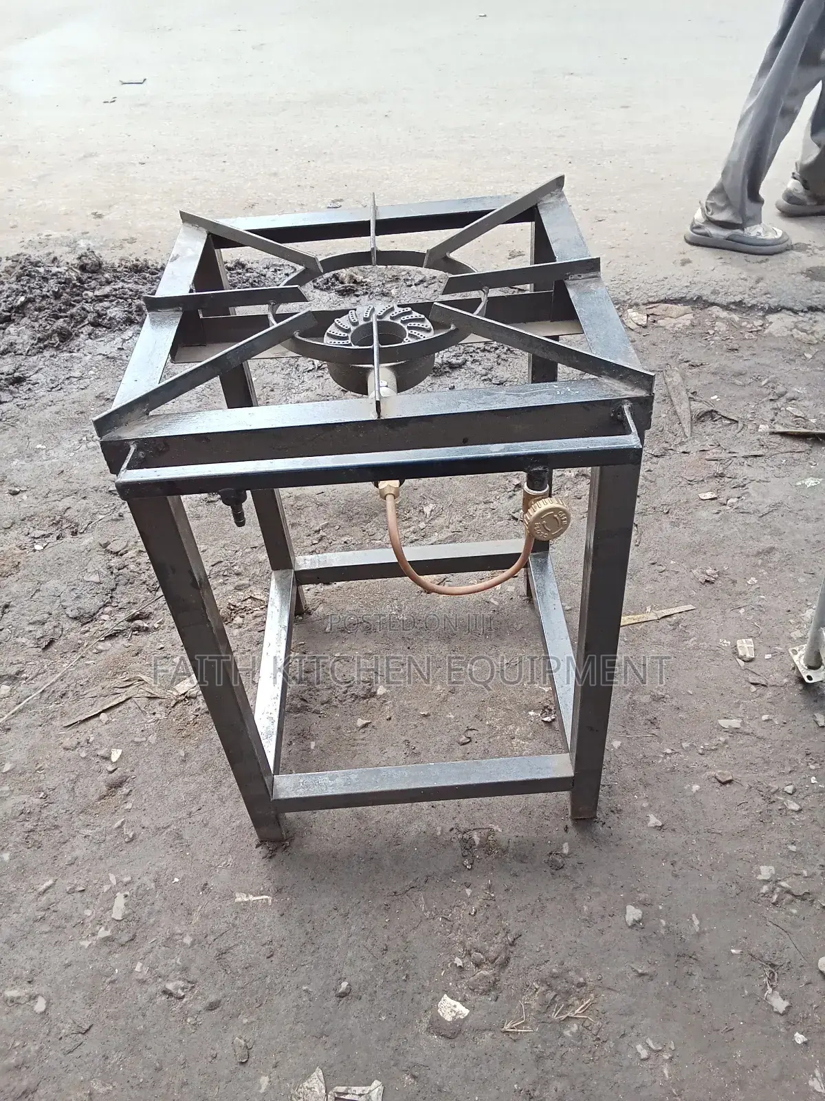 Single Burner High Pressure