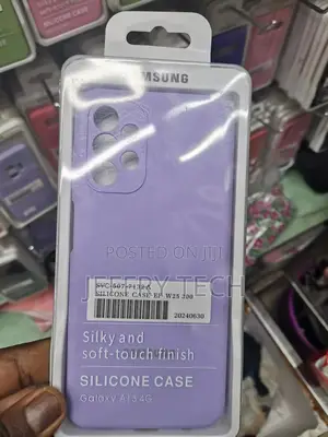 Soft Silicone Anti-scrach Case For Samsung A13 4g- Purple