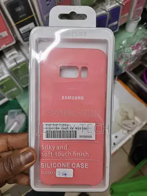 Silicone Soft Back Cover Case For Samsung Galaxy S8+-pink