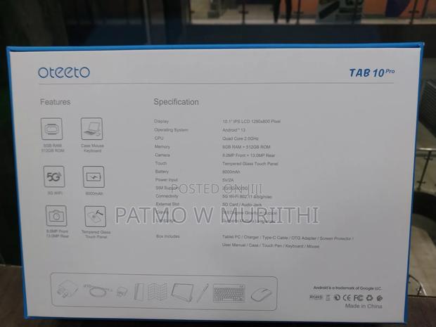 New Oteeto Tab 10 Kids 512 GB Black - thumbnail 2