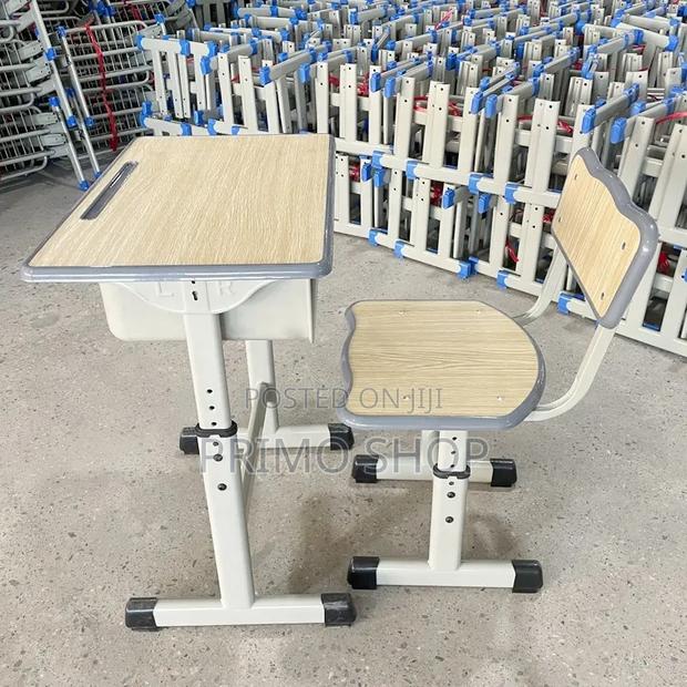 Kid's Desk- Imported Height Adjustable Kid Desk and Seat - main view
