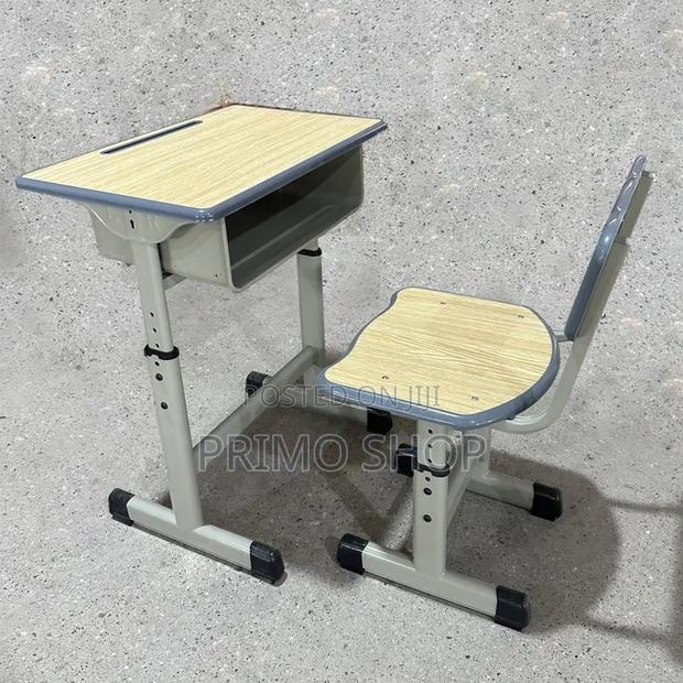 Kid's Desk- Imported Height Adjustable Kid Desk and Seat - thumbnail 3