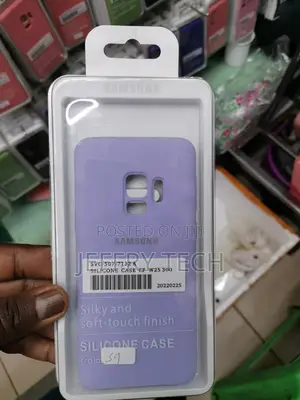 Galaxy S9 Plus Case, Liquid Silicone Gel Rubber -purple