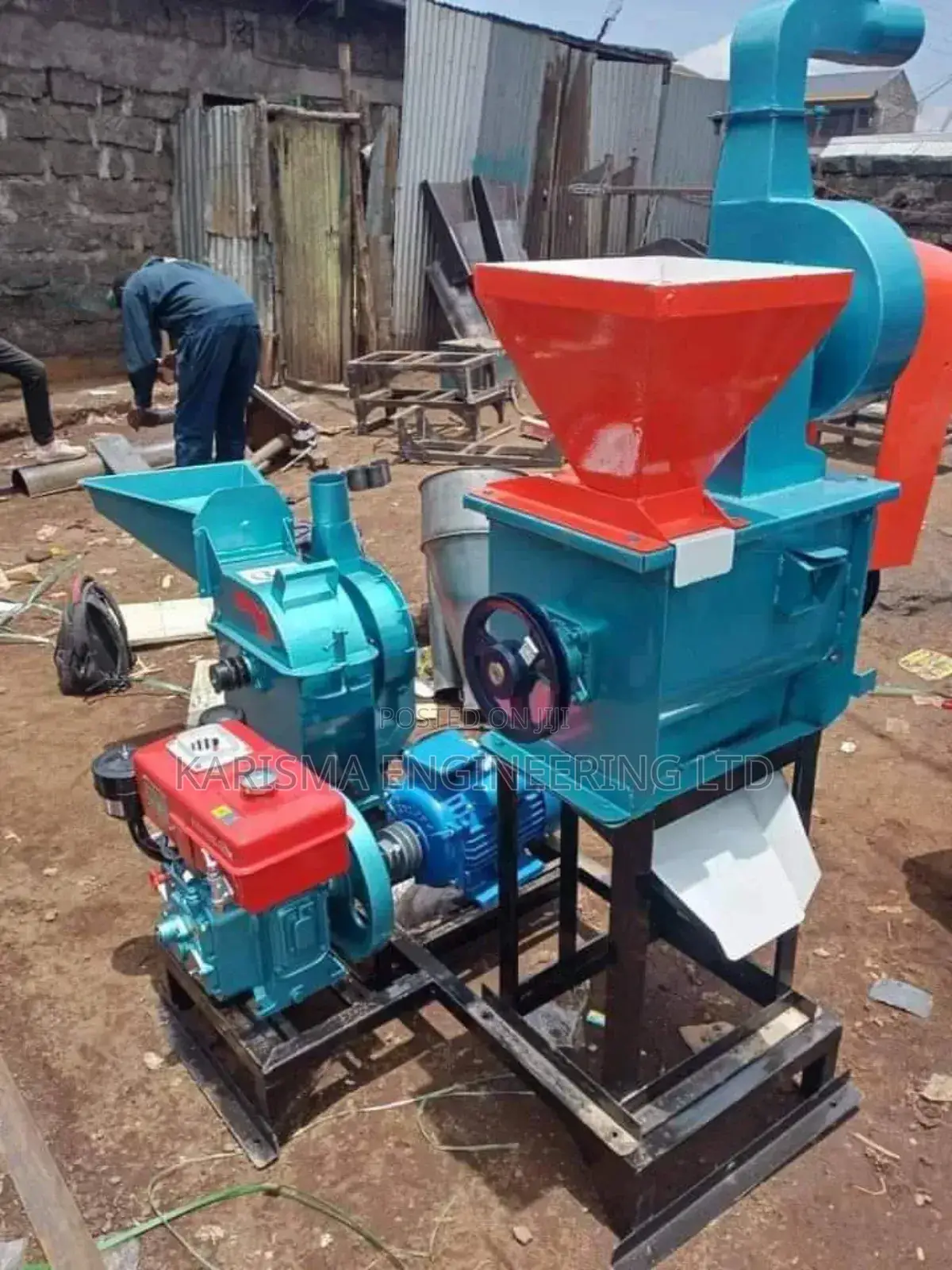 Durable Huller for Wheat, Sorghum Maize