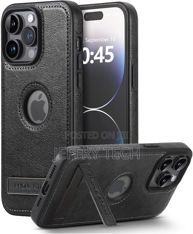 Leather Case for iPhone 15 Pro Max, Ultra-Thin Flexible Soft - main view