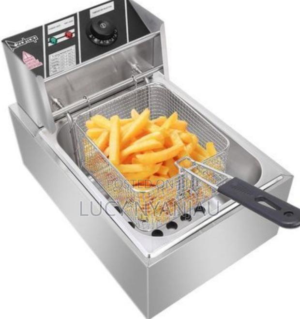 Chips Fryer Single Commercial 6l