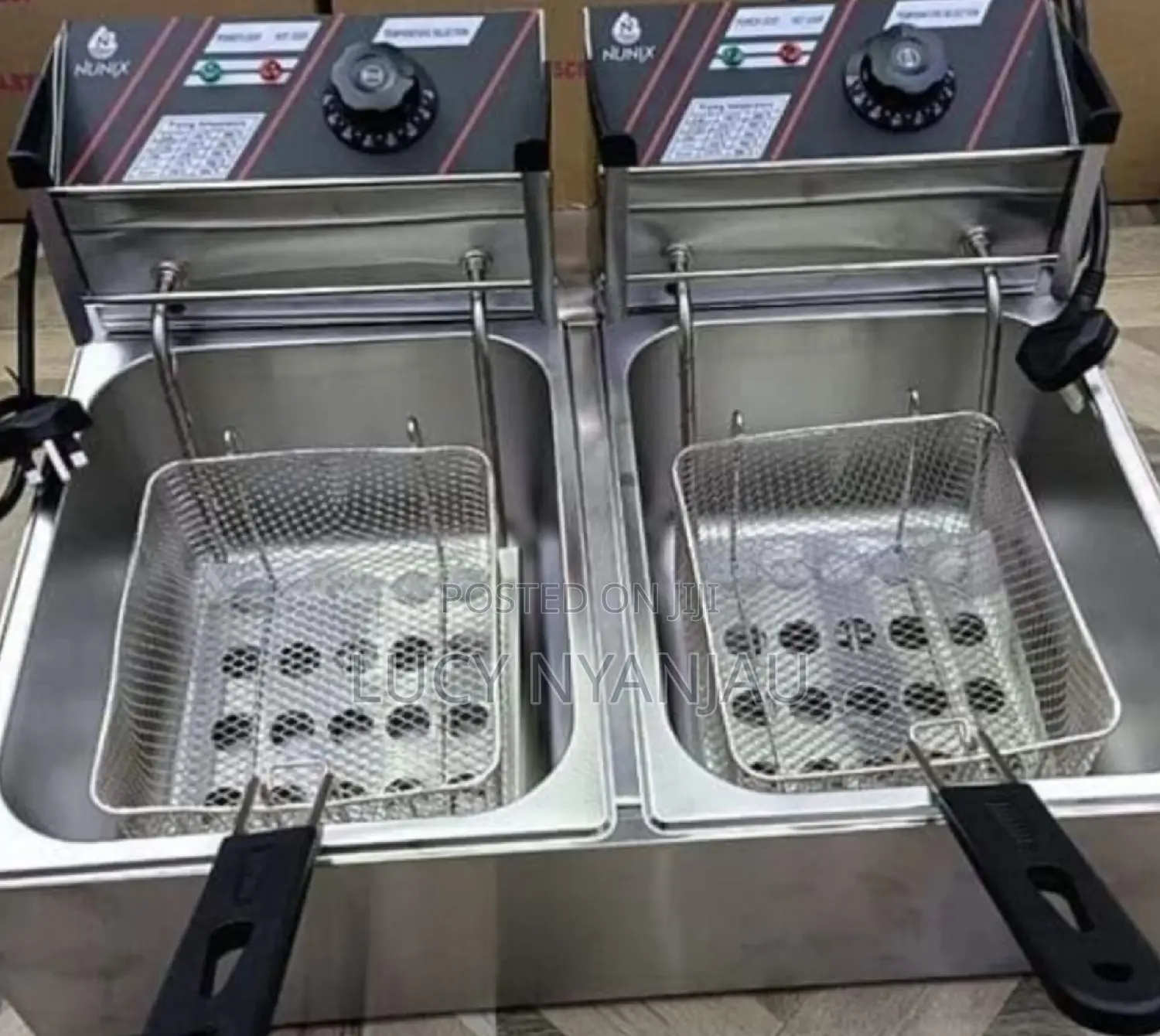 Deep Fryer High Quality 6l +6l Commercial Fryer