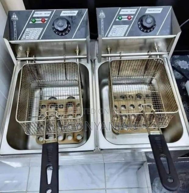 6l+6l Commercial Fryer Double