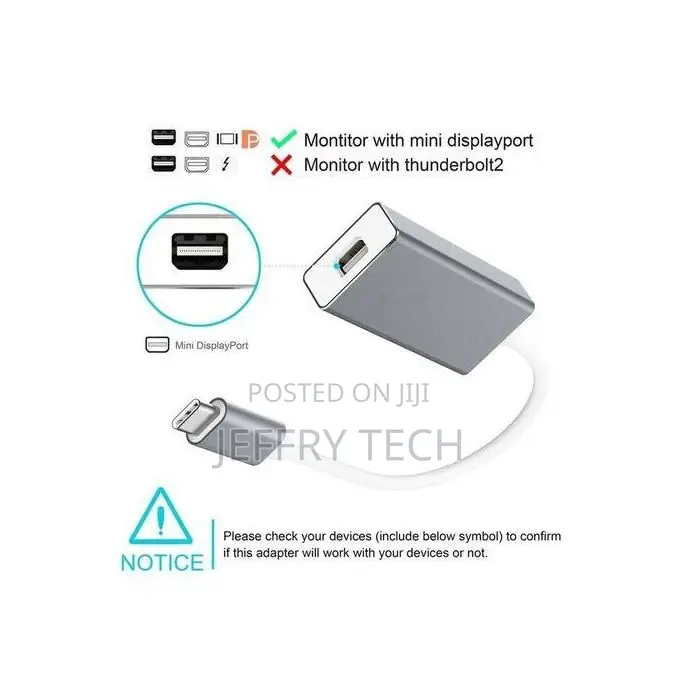 10cm USBC Typec 3.1 to Mini Display Adapter Cable, Forbook 1